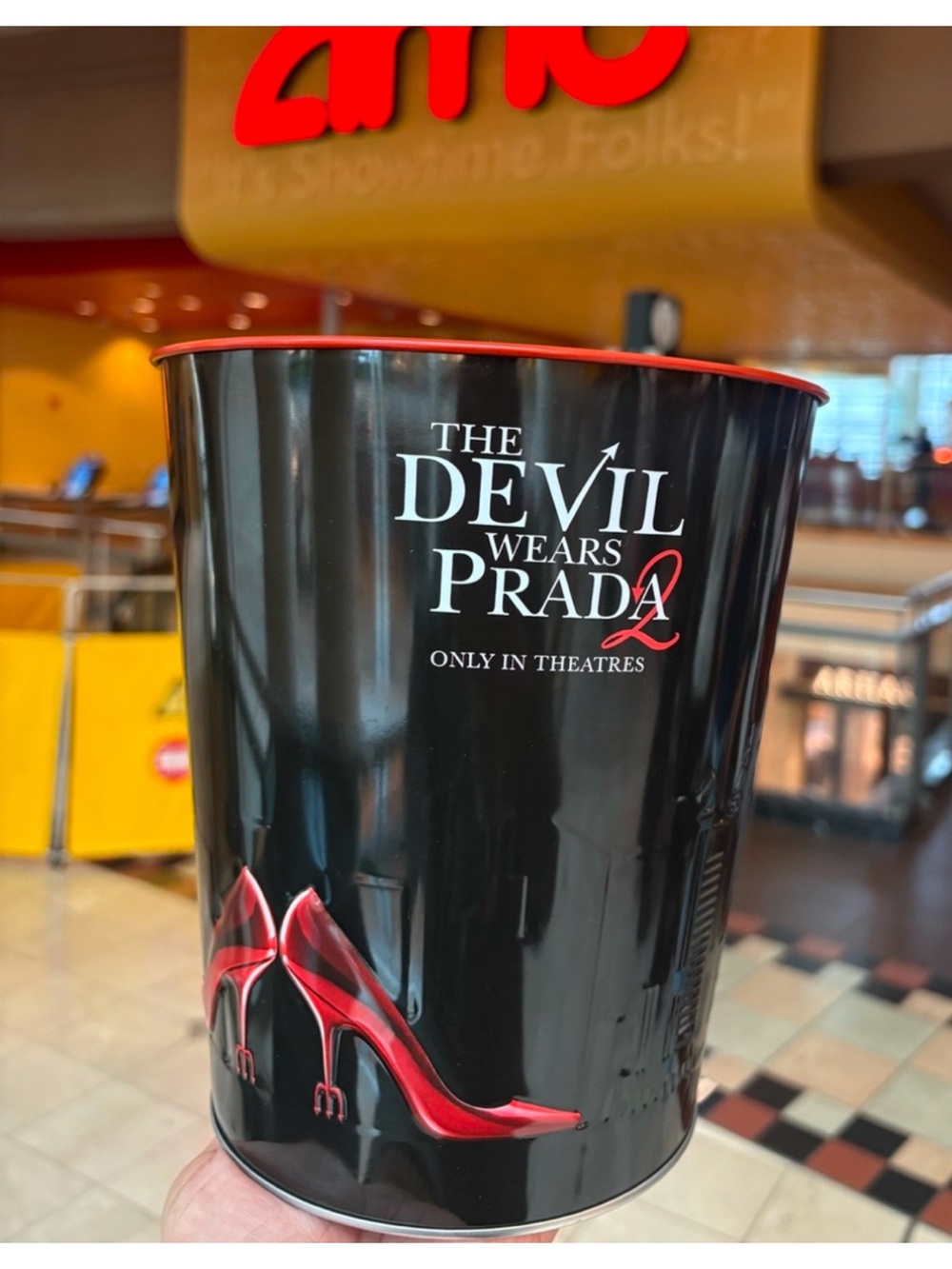 The Devil Wears Prada Promotional Tin - Black & Red NWT